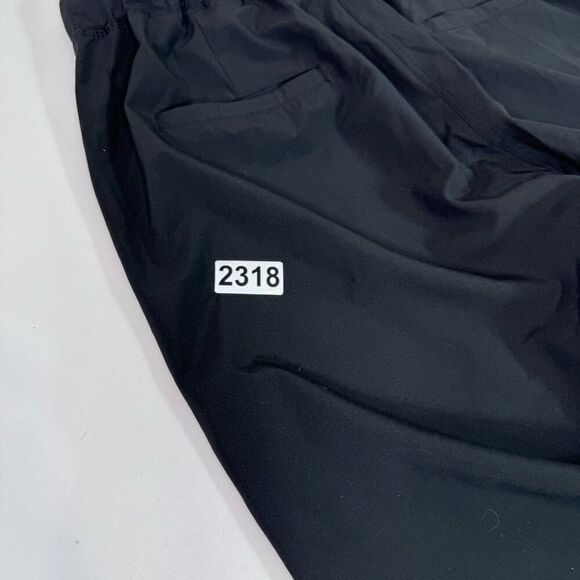 Albion Joggers Womens Small Tall Pants Black Tapered Ankle Zippers - Picture 9 of 11